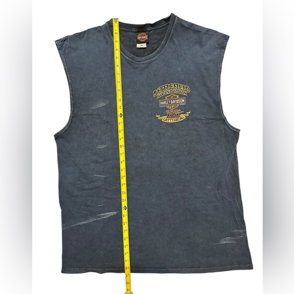 Harley Davidson Little Round Top Gettysburg, PA Men’s XL sleeveless t sh…​​​ - Picture 4 of 6